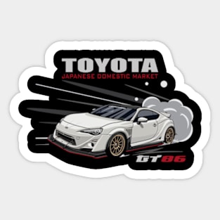 Toyota GT86, JDM Car Sticker